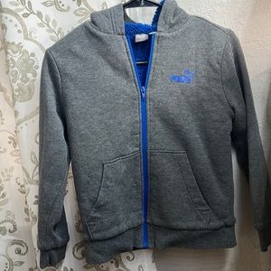 Puma sweater size 7-8 boys